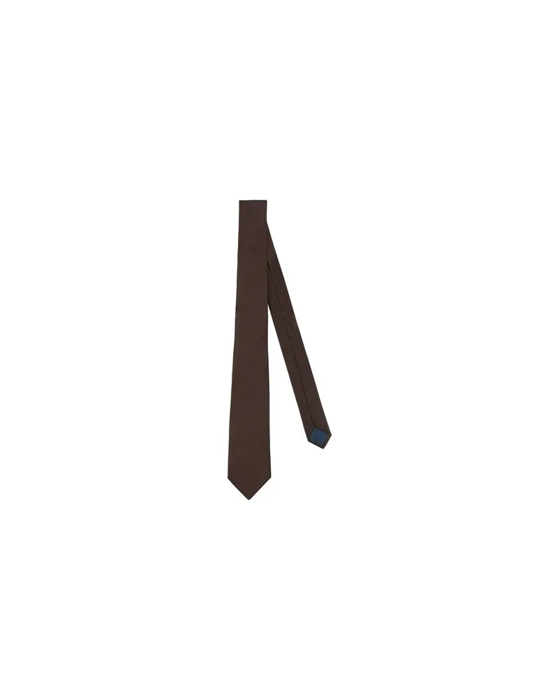 Lanvin ACCESSOIRES - Krawatten & Fliegenauf YOOX.COM Dunkelbraun