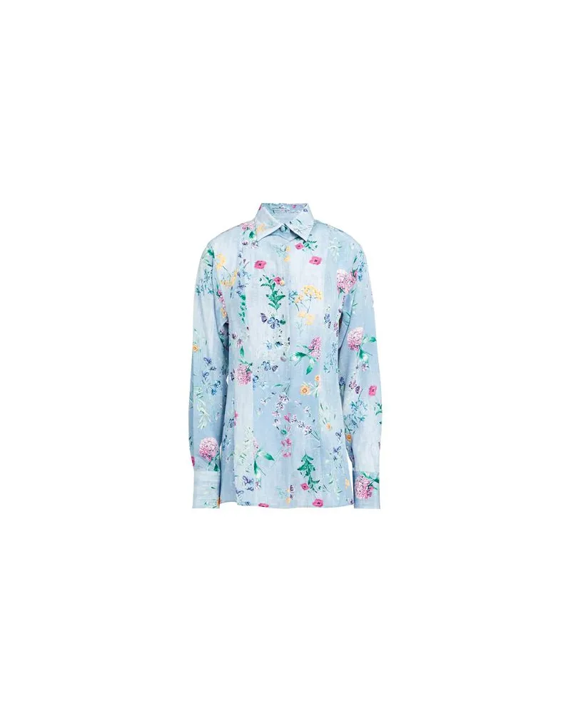 Ermanno Scervino TOPS - Hemdenauf YOOX.COM Blaugrau