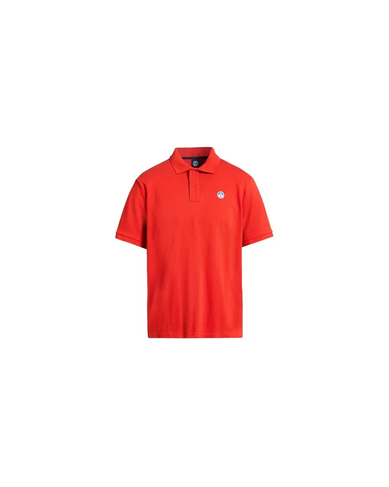 North Sails TOPS - Poloshirtsauf YOOX.COM Tomatenrot