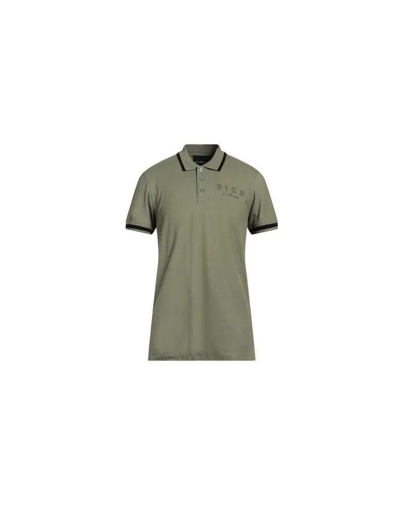 John Richmond TOPS - Poloshirtsauf YOOX.COM Militärgrün