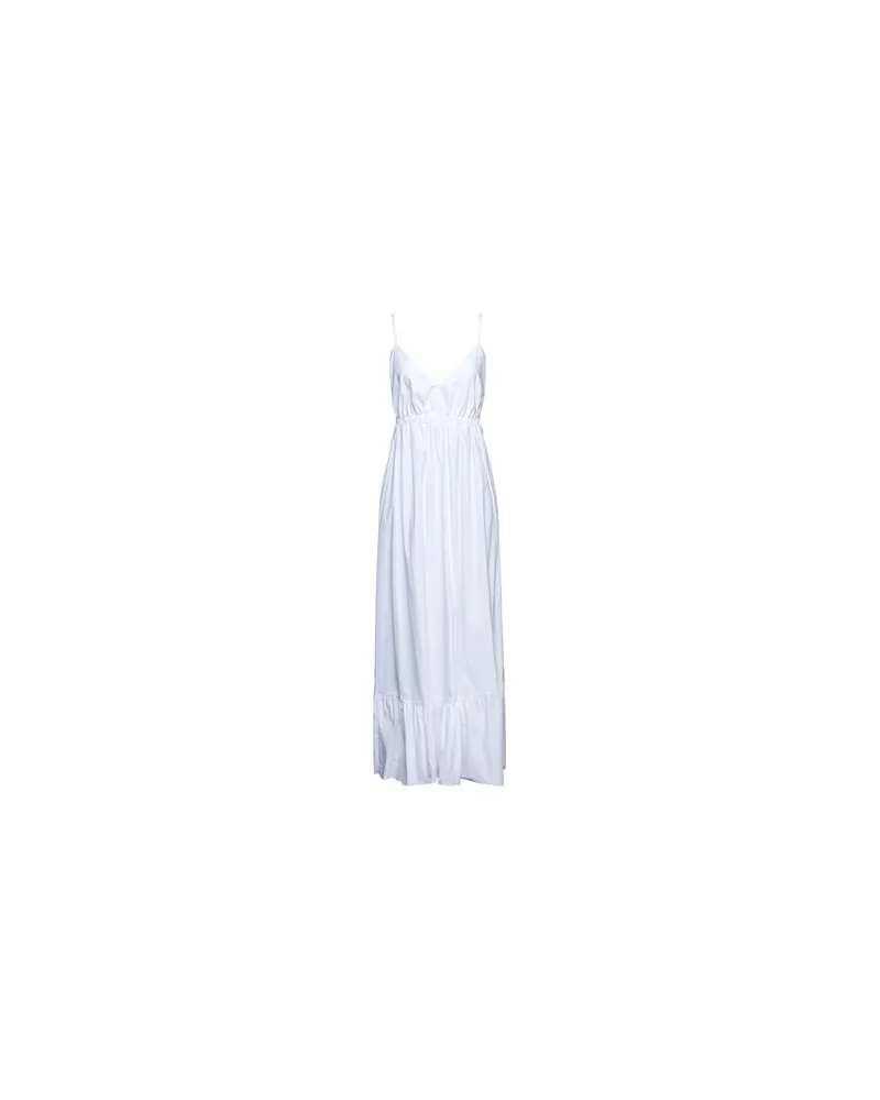 BERNA KLEIDER - Maxi-Kleiderauf YOOX.COM Weiß