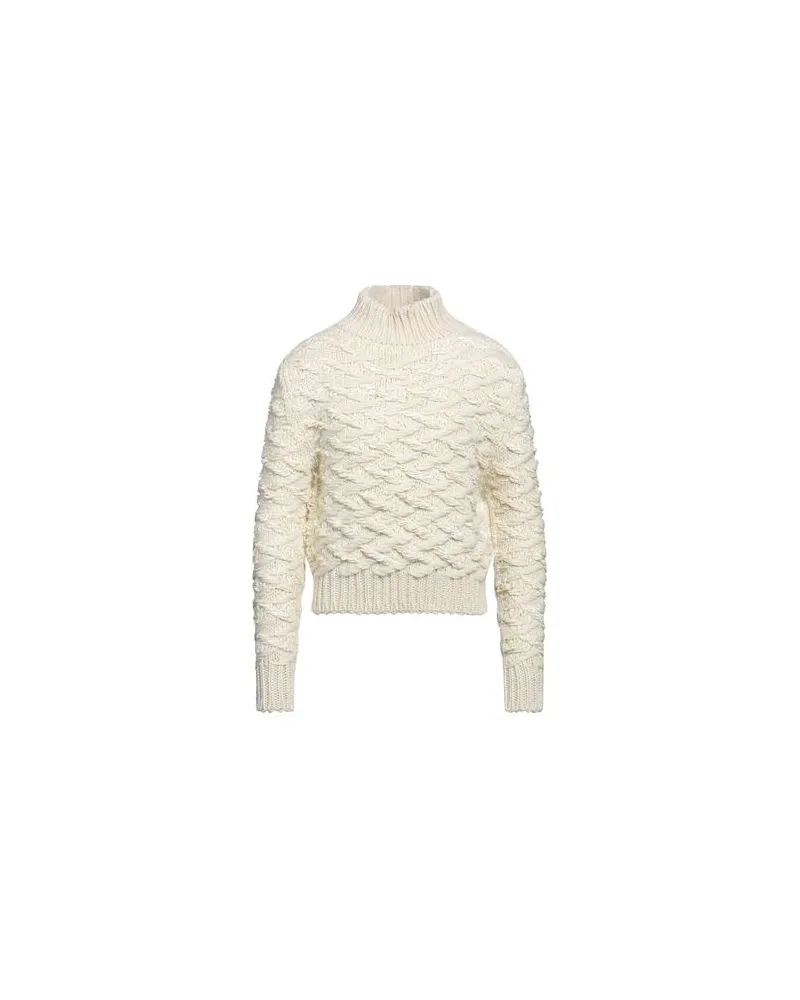 Jil Sander STRICKWAREN - Rollkragenpulloverauf YOOX.COM Elfenbein