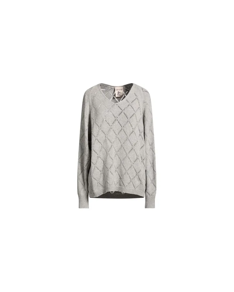 Semicouture STRICKWAREN - Pulloverauf YOOX.COM Grau