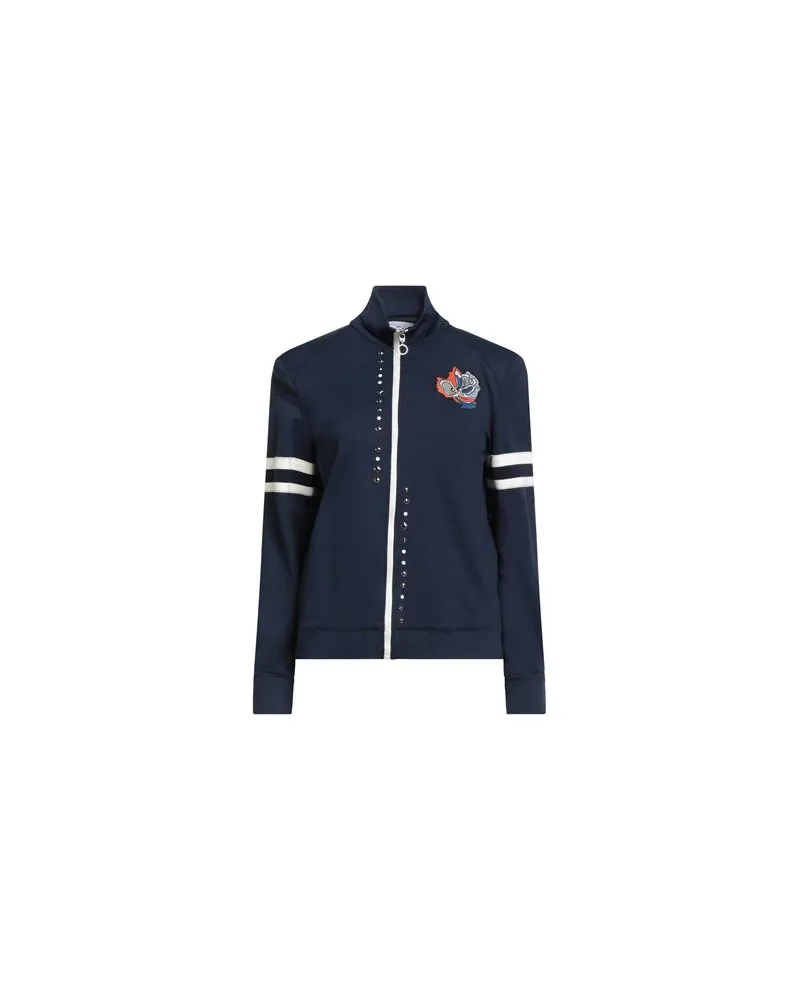 Aglini TOPS - Sweatshirtsauf YOOX.COM Marineblau
