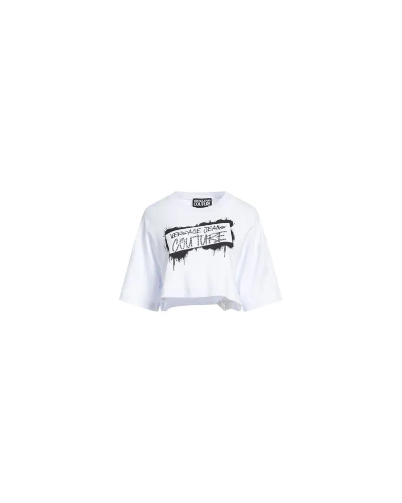 Versace Jeans TOPS - T-shirtsauf YOOX.COM Weiß
