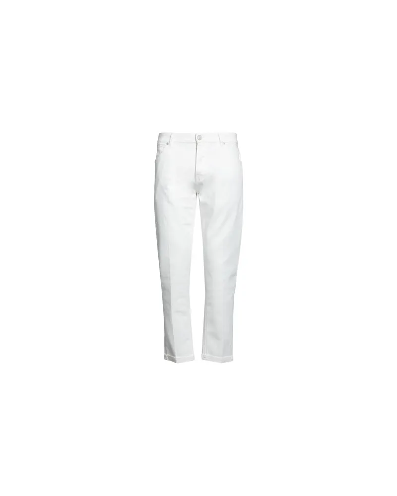 PT TORINO HOSEN & RÖCKE - Jeanshosenauf YOOX.COM Weiß