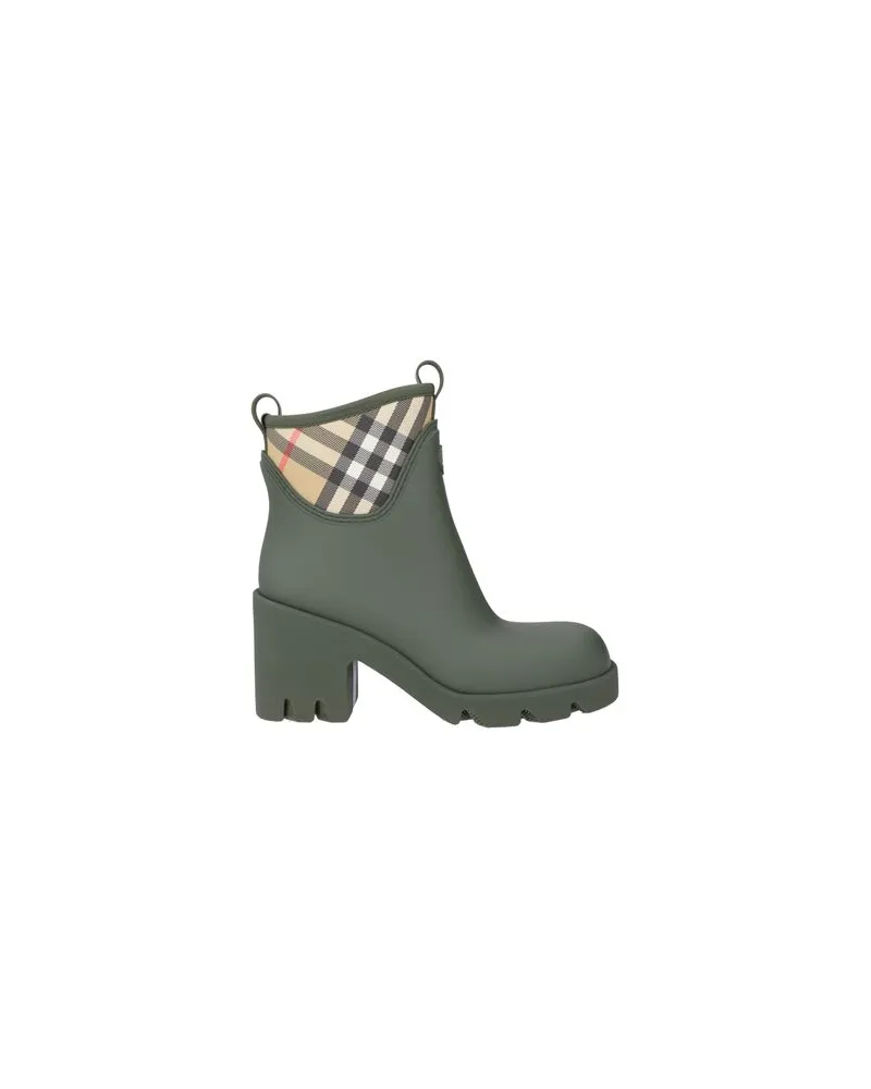 Burberry SCHUHE - Stiefelettenauf YOOX.COM Militärgrün