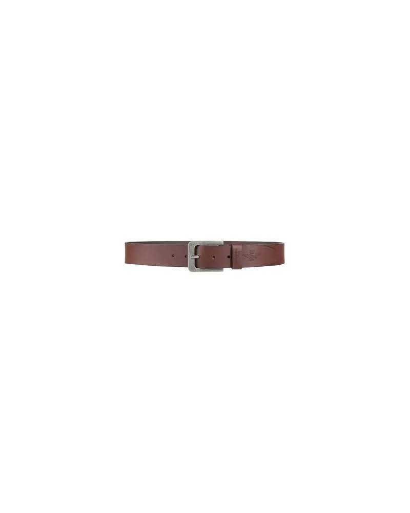 Aeronautica Militare Kleinlederwaren - Gürtelauf YOOX.COM Dunkelbraun