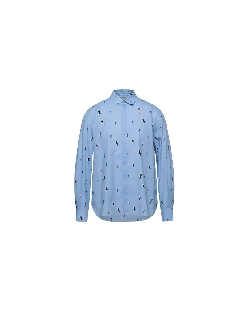 Neil Barrett TOPS - Hemdenauf YOOX.COM Himmelblau