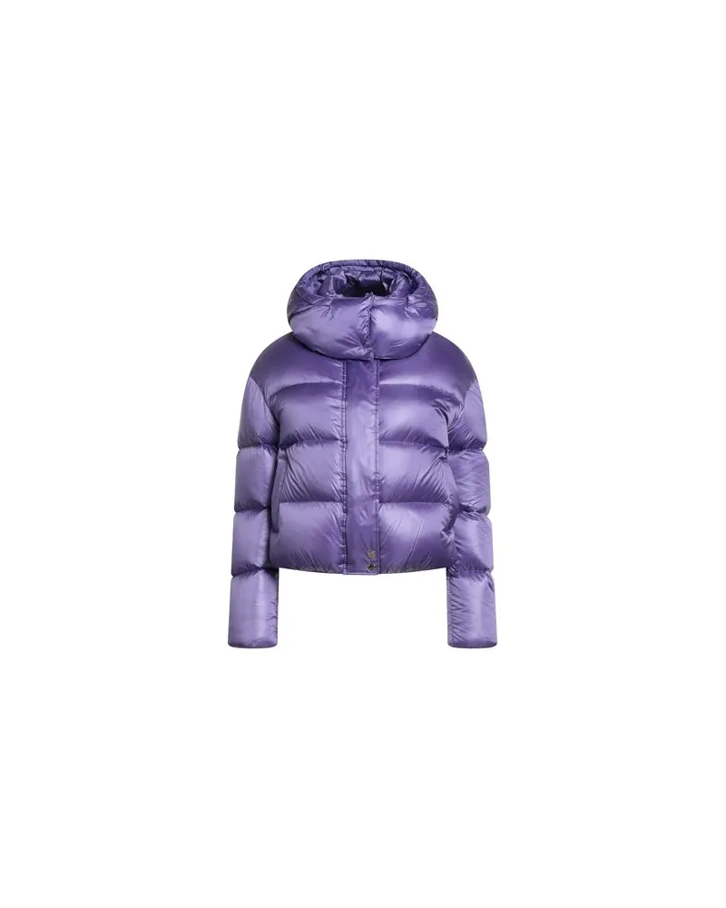Patrizia Pepe JACKEN & MÄNTEL - Pufferjacken & Daunenjackenauf YOOX.COM Lila