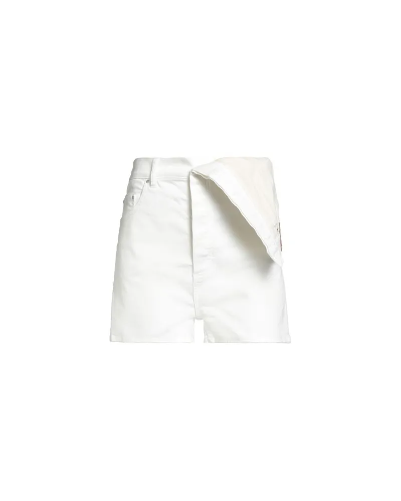 Y/PROJECT HOSEN & RÖCKE - Jeansshortsauf YOOX.COM Weiß
