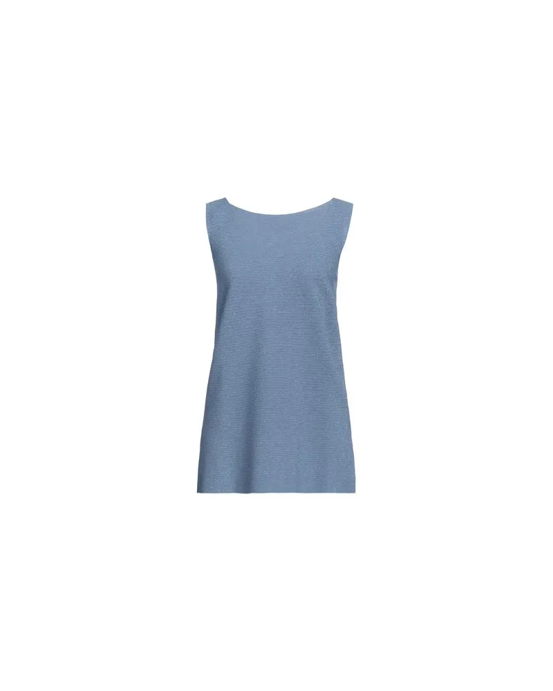 D.EXTERIOR STRICKWAREN - Pulloverauf YOOX.COM Taubenblau