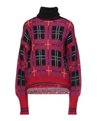 Frankie Morello Rollkragenpullover Malve