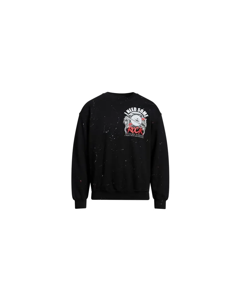 Massimo Sabbadin TOPS - Sweatshirtsauf YOOX.COM Schwarz