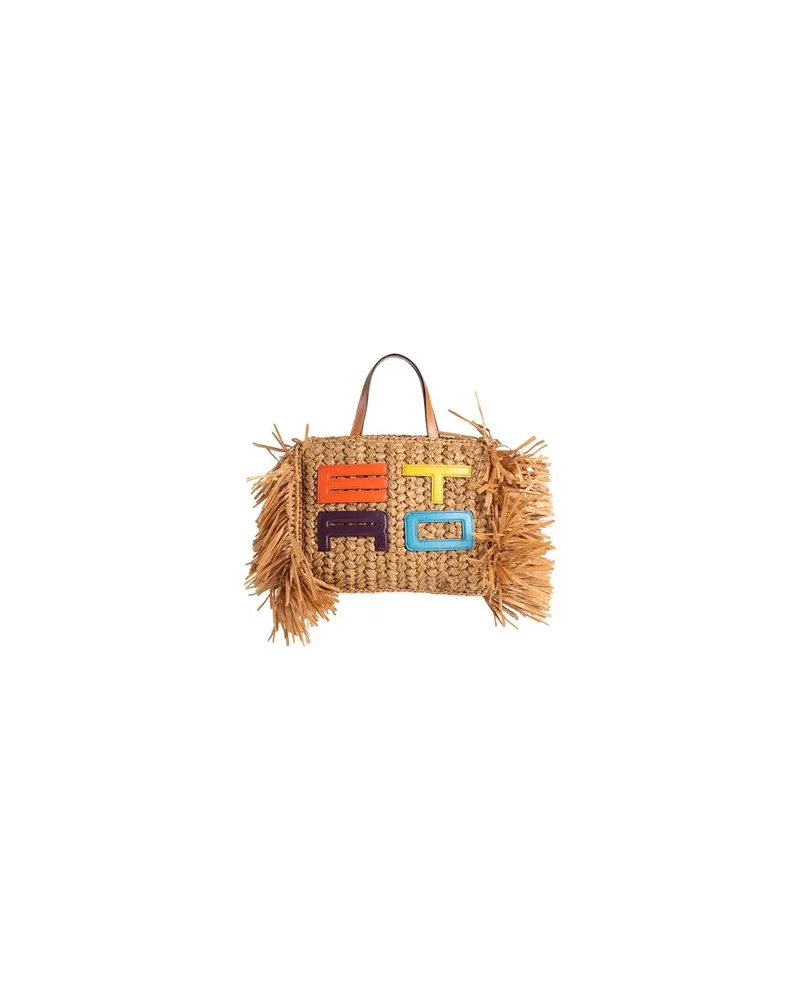 Etro TASCHEN - Handtaschenauf YOOX.COM Sand
