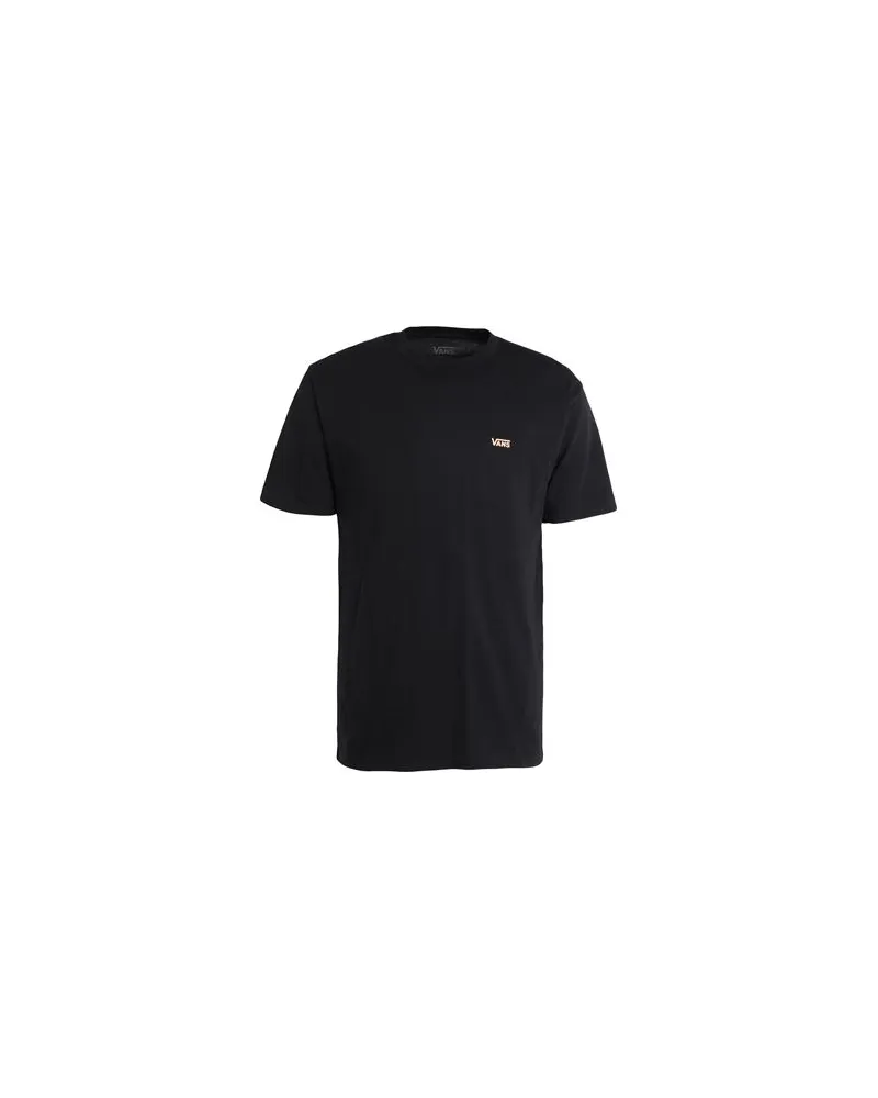 Vans MN LEFT CHEST LOGO TEE   - TOPS - T-shirtsauf YOOX.COM Schwarz