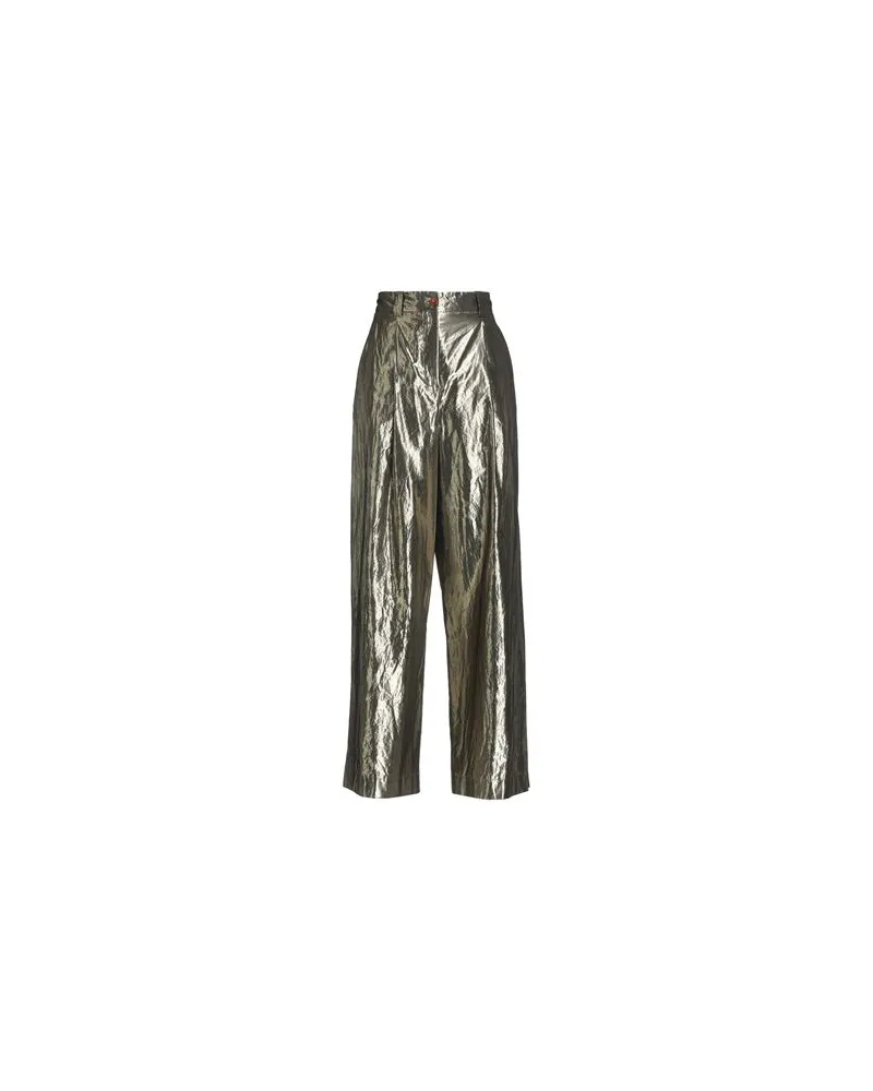 ALYSI HOSEN & RÖCKE - Hosenauf YOOX.COM Gold