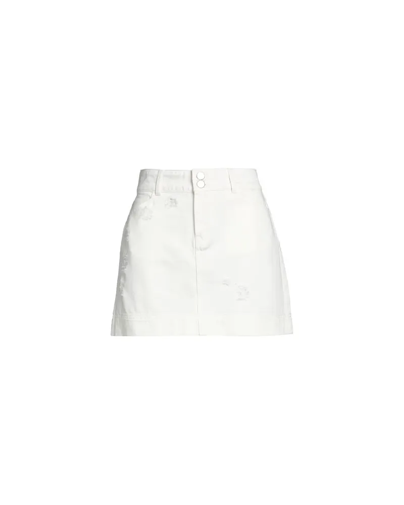 Alessia Santi HOSEN & RÖCKE - Jeansröckeauf YOOX.COM Elfenbein