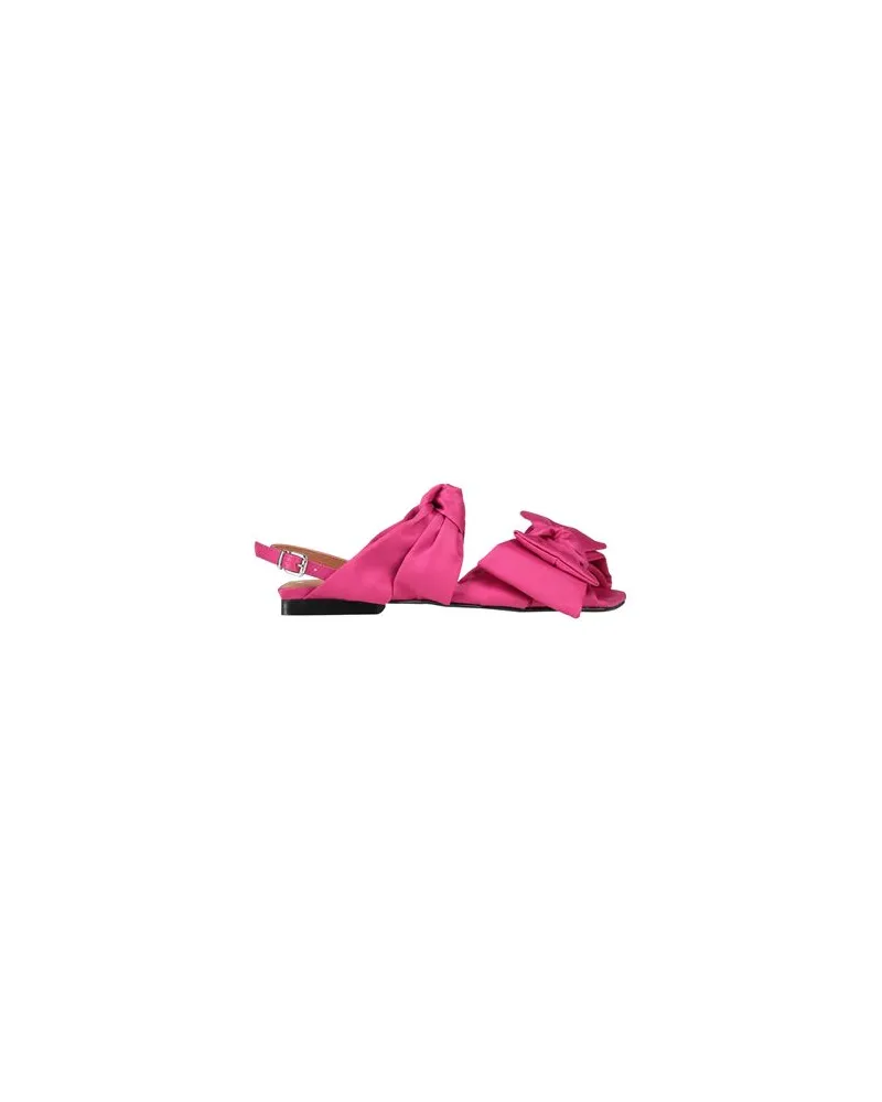 Ganni SCHUHE - Sandalenauf YOOX.COM Magenta