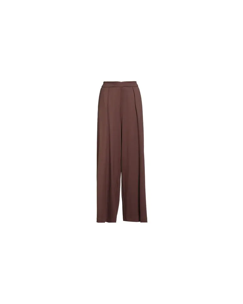 HAVEONE HOSEN & RÖCKE - Hosenauf YOOX.COM Schokobraun