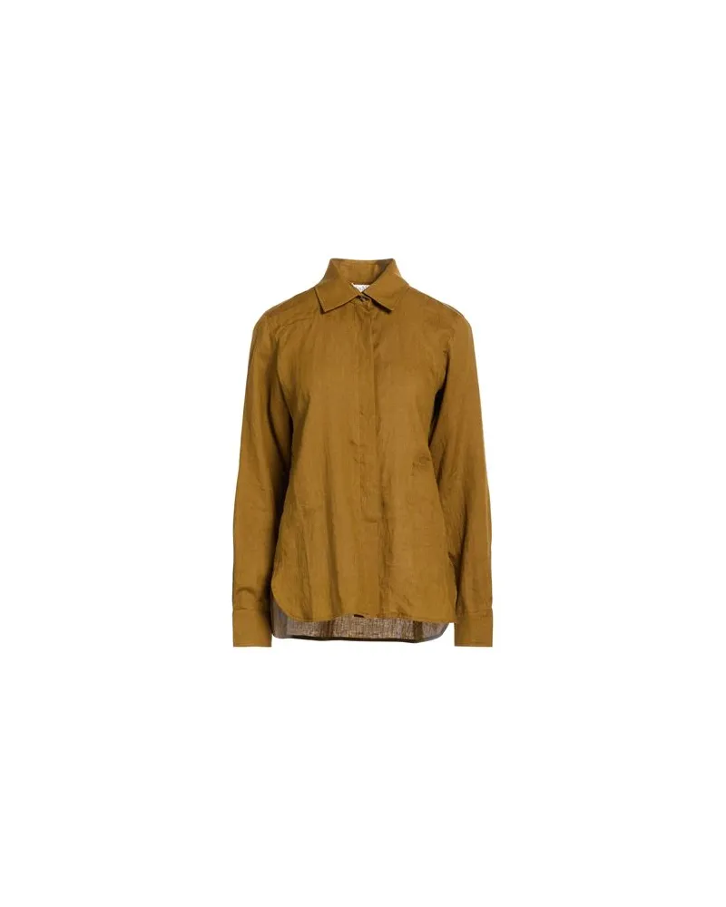 Max Mara TOPS - Hemdenauf YOOX.COM Khaki