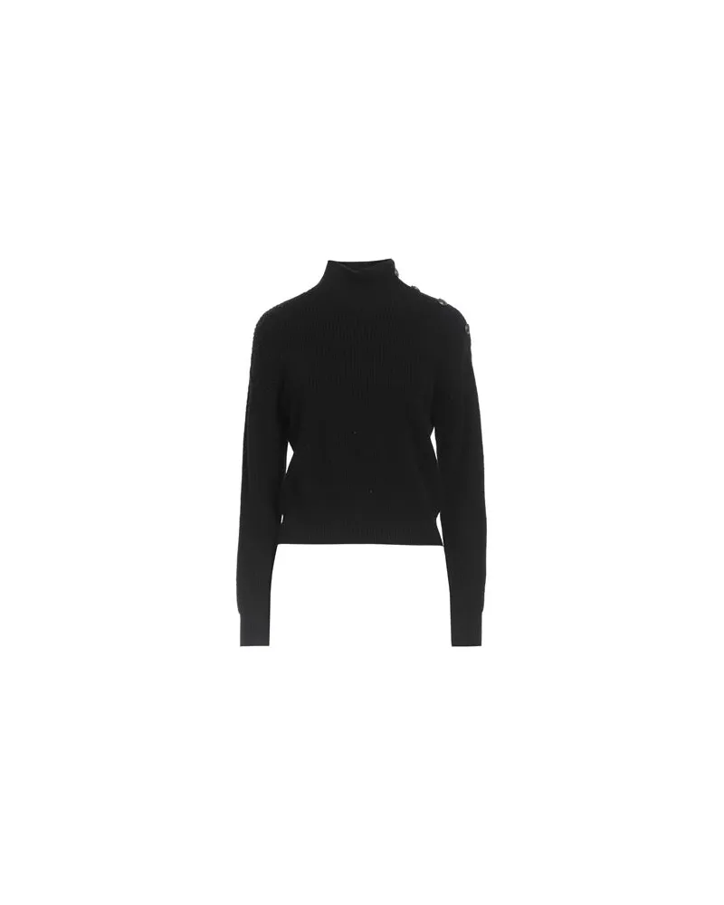 Guess STRICKWAREN - Rollkragenpulloverauf YOOX.COM Schwarz
