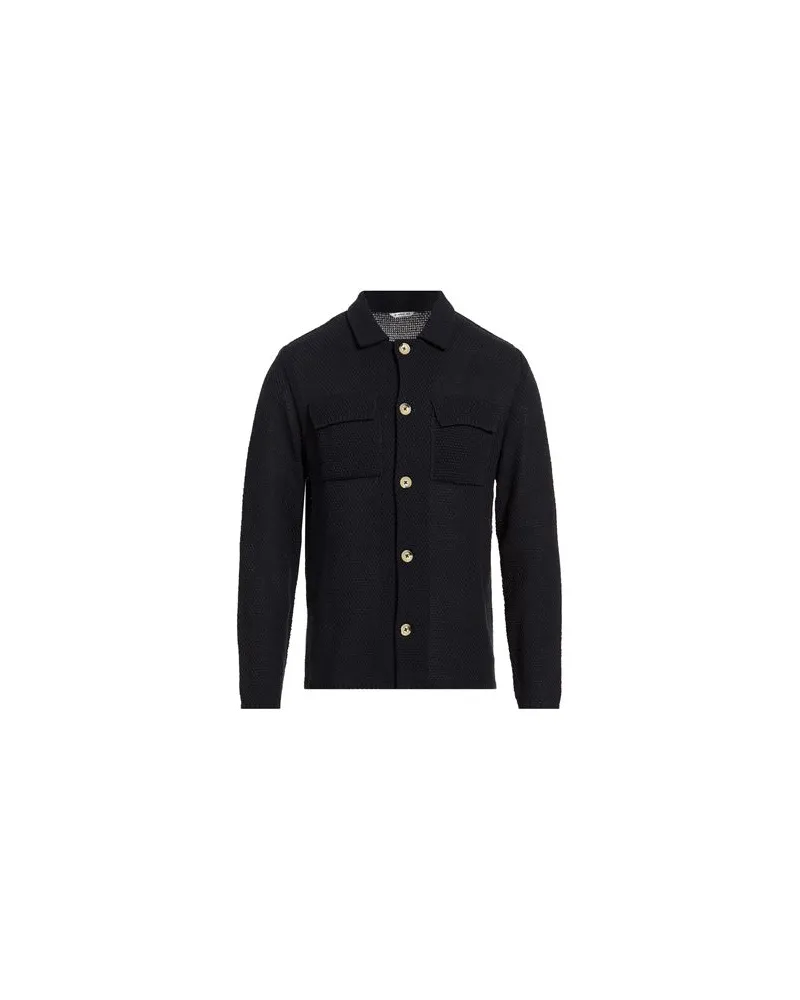 Manuel Ritz STRICKWAREN - Strickjackenauf YOOX.COM Nachtblau