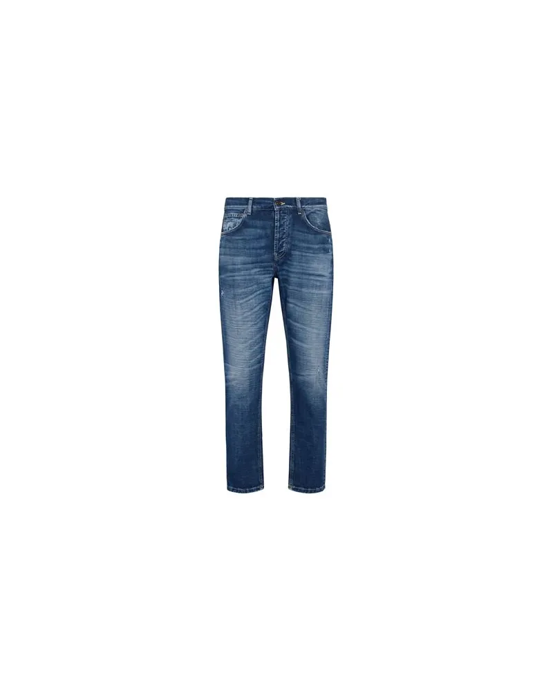 Dondup HOSEN & RÖCKE - Jeanshosenauf YOOX.COM Blau