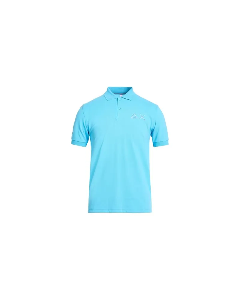 Sun68 TOPS - Poloshirtsauf YOOX.COM Azurblau