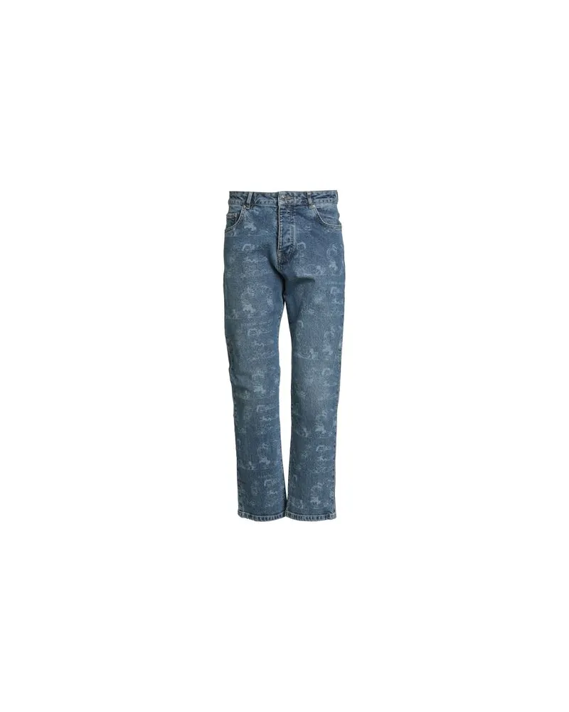 Iceberg HOSEN & RÖCKE - Jeanshosenauf YOOX.COM Blau
