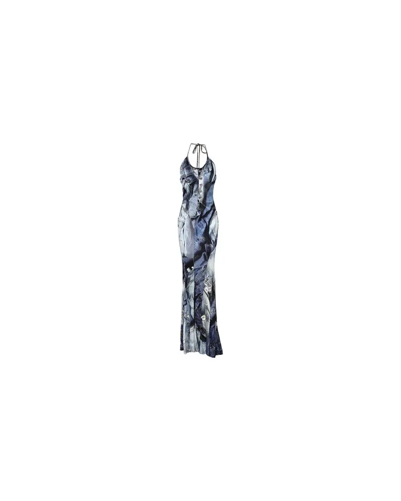 Moschino KLEIDER - Maxi-Kleiderauf YOOX.COM Blau