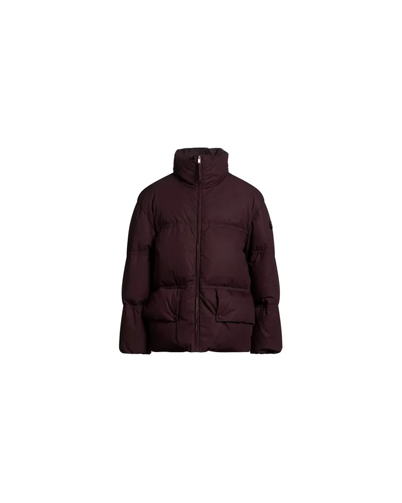 Moncler JACKEN & MÄNTEL - Pufferjacken & Daunenjackenauf YOOX.COM Bordeaux