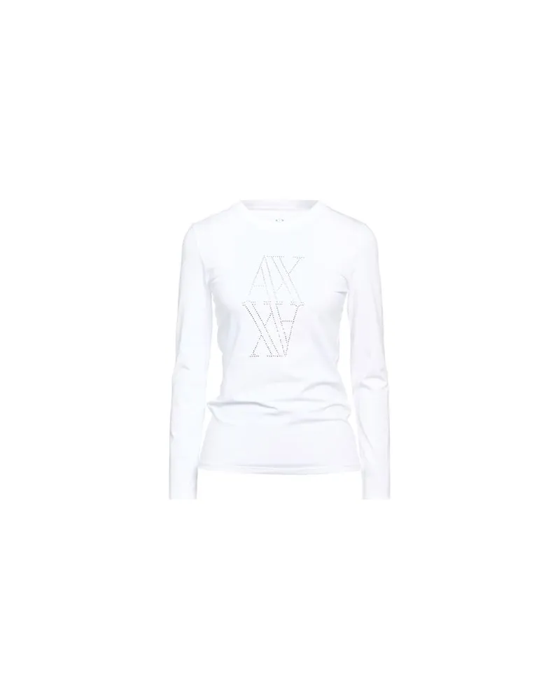 Armani Exchange TOPS - T-shirtsauf YOOX.COM Weiß
