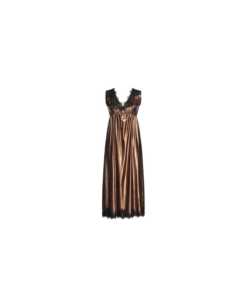 Pink Memories KLEIDER - Midi-Kleiderauf YOOX.COM Bronze