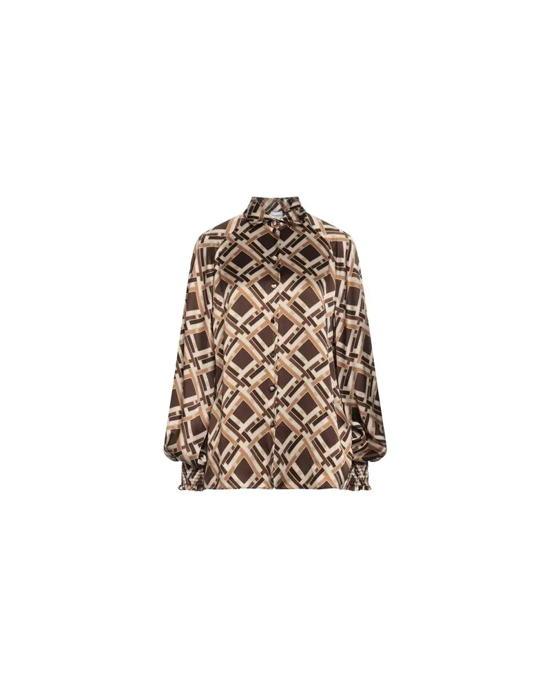 Eleventy TOPS - Hemdenauf YOOX.COM Braun