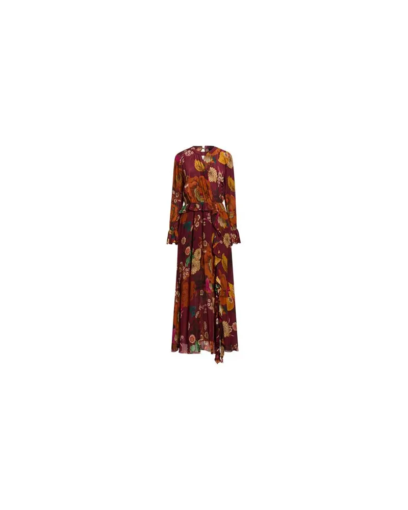 Dixie KLEIDER - Midi-Kleiderauf YOOX.COM Bordeaux