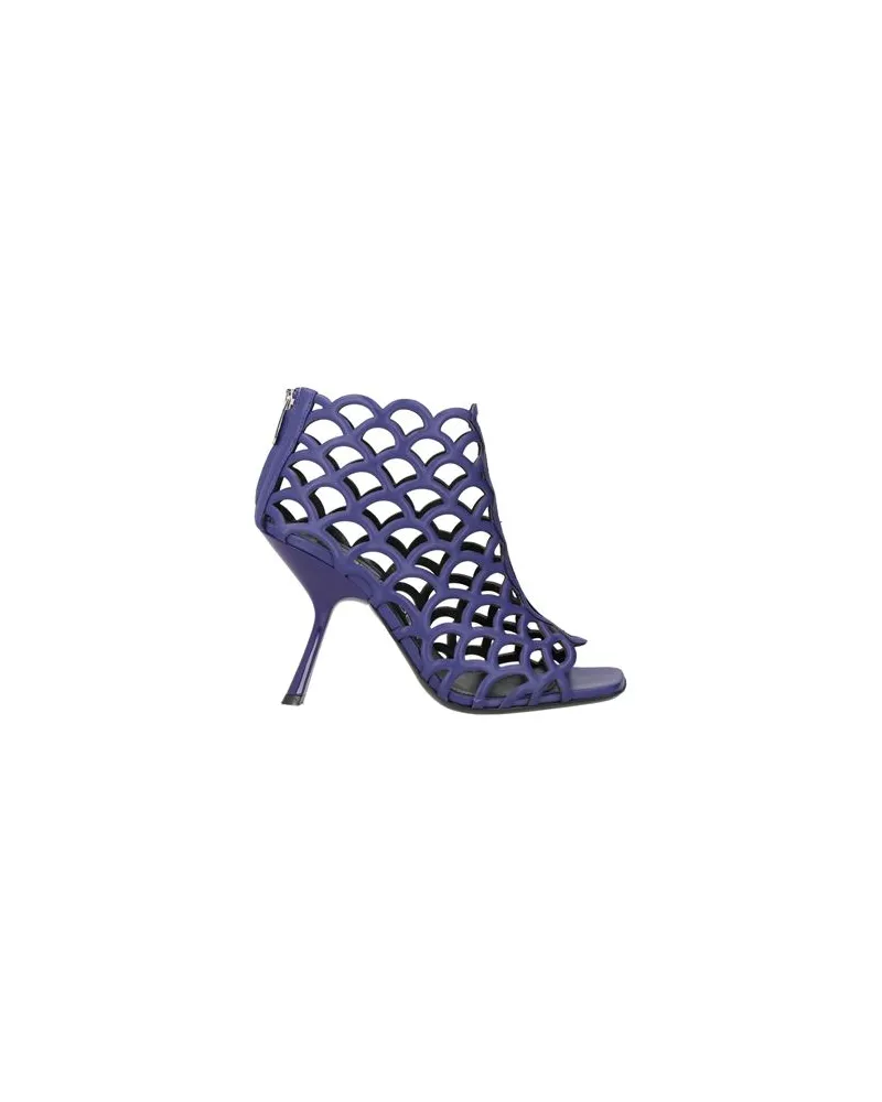 Sergio Rossi SCHUHE - Stiefelettenauf YOOX.COM Dunkelviolett