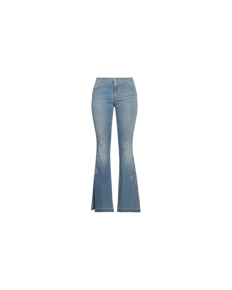 Ermanno Scervino HOSEN & RÖCKE - Jeanshosenauf YOOX.COM Blau