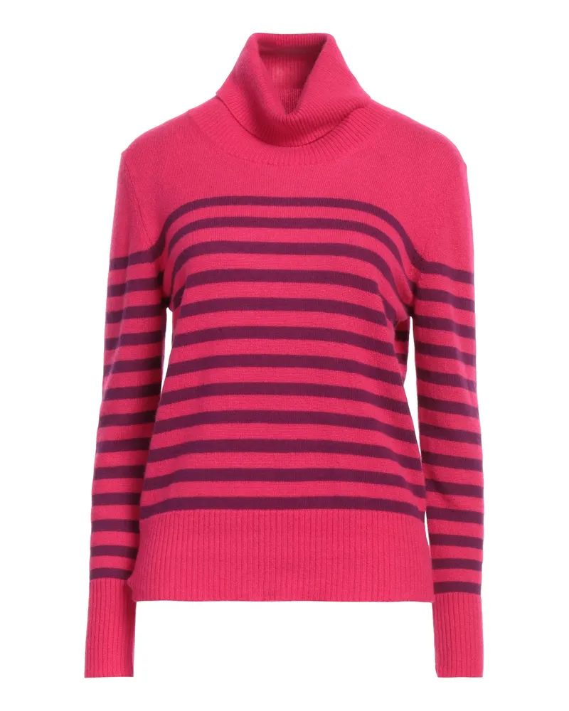 SHIRTAPORTER Rollkragenpullover Fuchsia