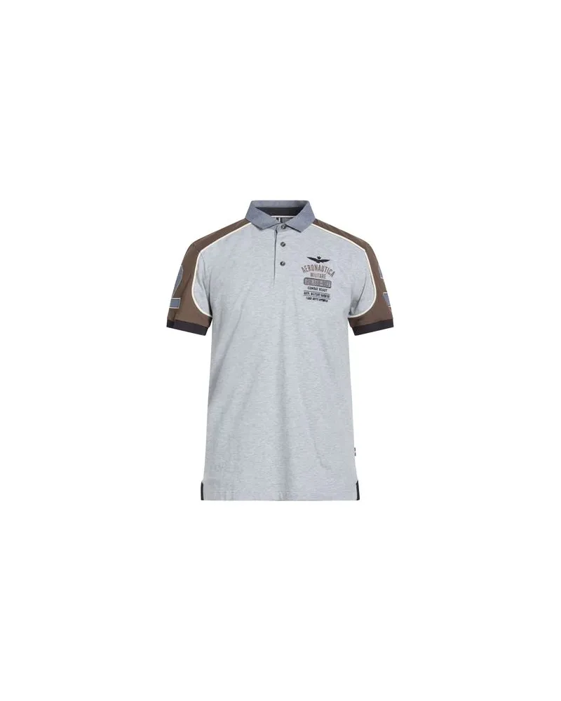Aeronautica Militare TOPS - Poloshirtsauf YOOX.COM Hellgrau