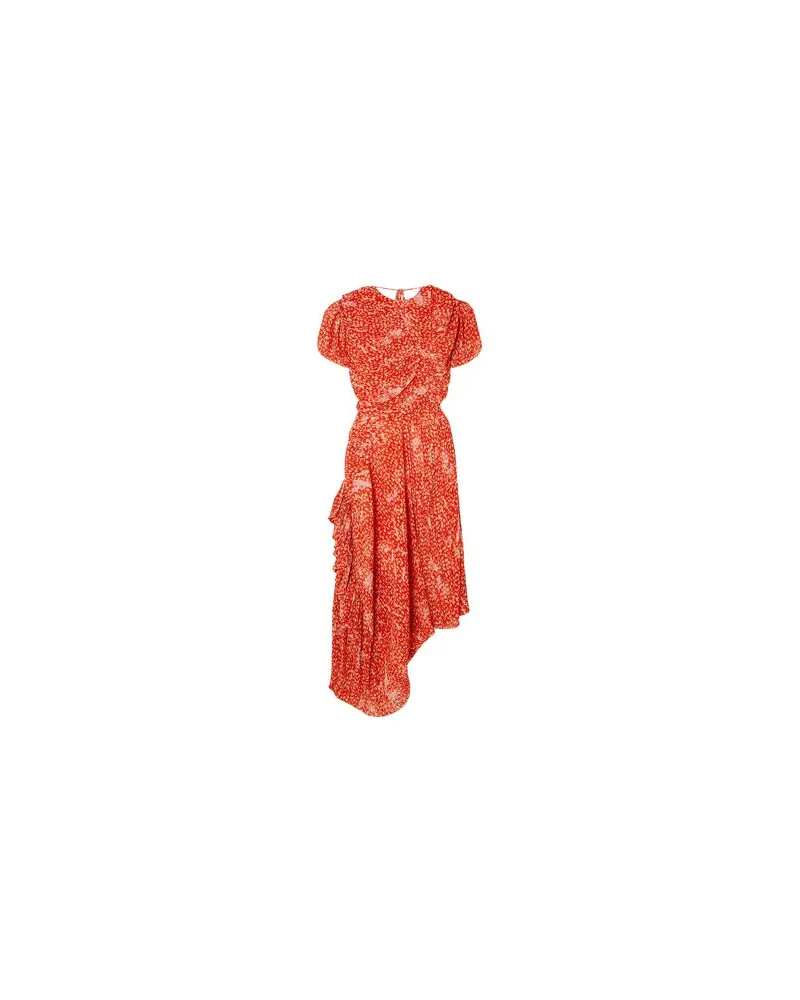 Preen KLEIDER - Midi-Kleiderauf YOOX.COM Rot