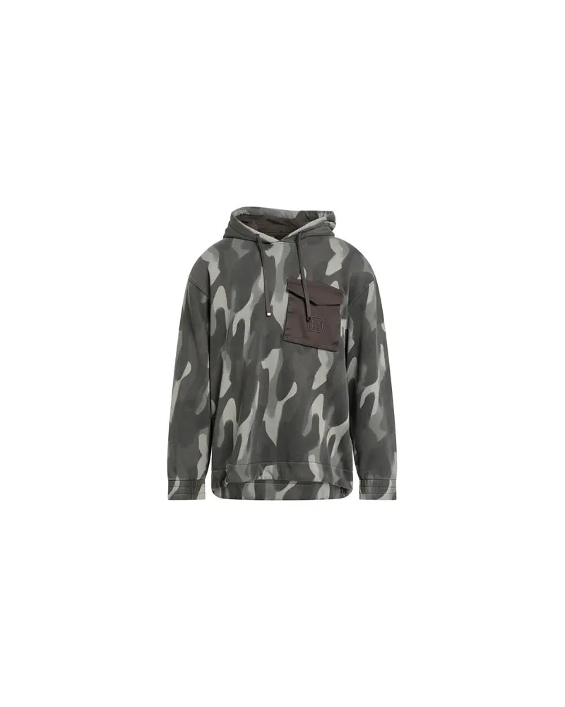 Armani Exchange TOPS - Sweatshirtsauf YOOX.COM Militärgrün
