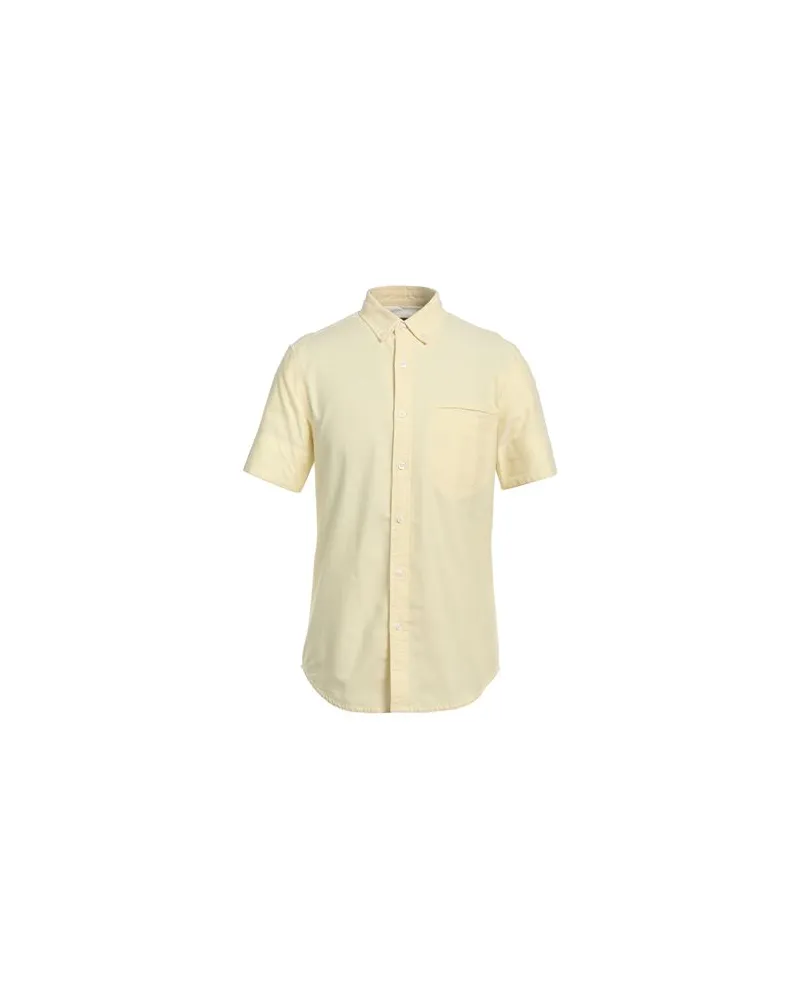 TOPMAN TOPS - Hemdenauf YOOX.COM Pastellgelb
