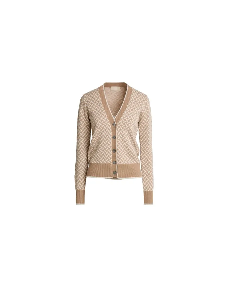 Drumohr  STRICKWAREN - Strickjackenauf YOOX.COM Sand