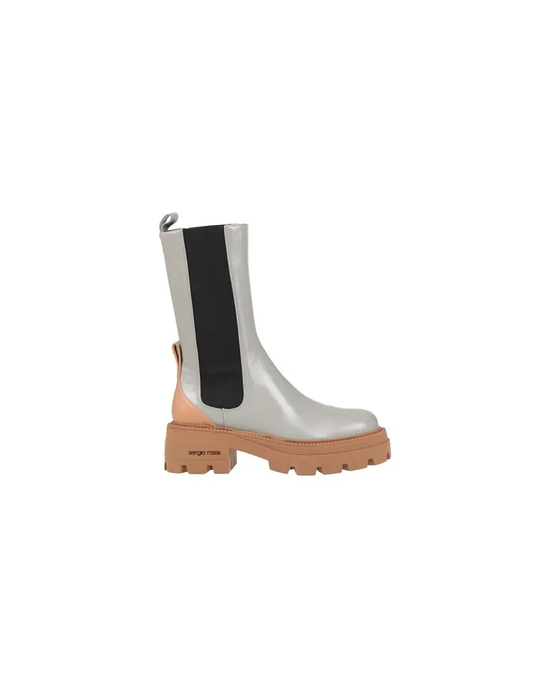 Sergio Rossi SCHUHE - Stiefelettenauf YOOX.COM Hellgrau