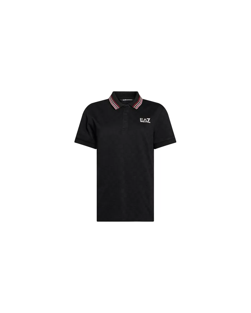 EA7 TOPS - Poloshirtsauf YOOX.COM Schwarz
