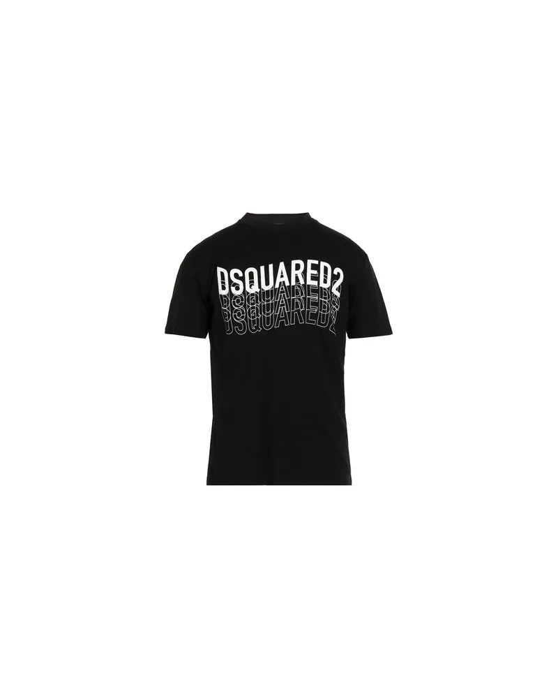 Dsquared2 TOPS - T-shirtsauf YOOX.COM Schwarz