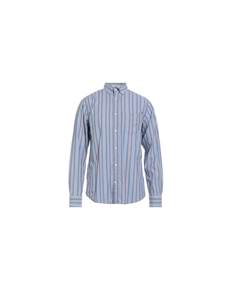 Gant TOPS - Hemdenauf YOOX.COM Taubenblau