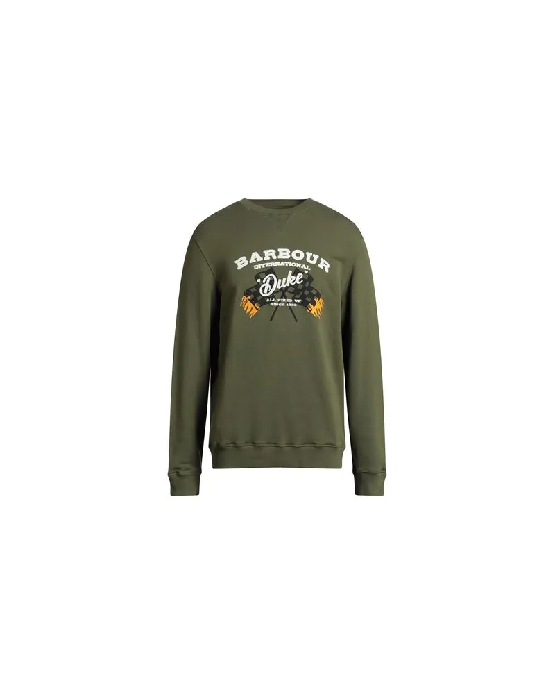 Barbour INTERNATIONAL - TOPS - Sweatshirtsauf YOOX.COM Militärgrün