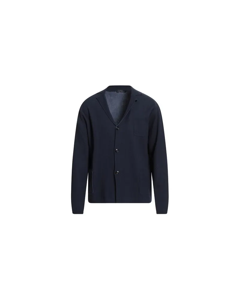 Harmont & Blaine STRICKWAREN - Strickjackenauf YOOX.COM Marineblau